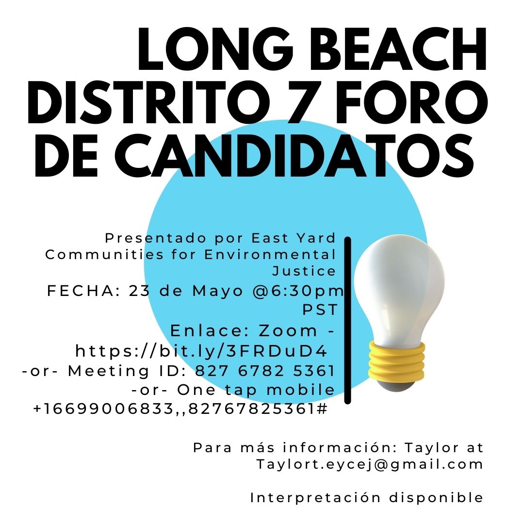 Long Beach District 7 Candidate Forum-es